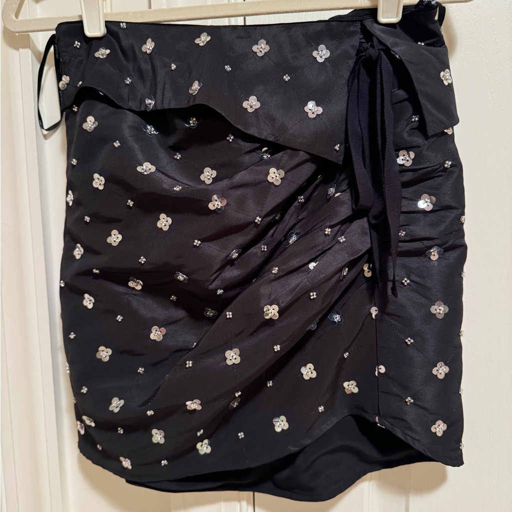Self-Portrait Holiday '22 Skirt W Little Florets